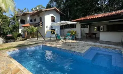 Casa em condomínio para venda em caraguatatuba, loteamento roteiro do sol, 4 dormitórios, 2 suítes, 5 banheiros, 6 vagas