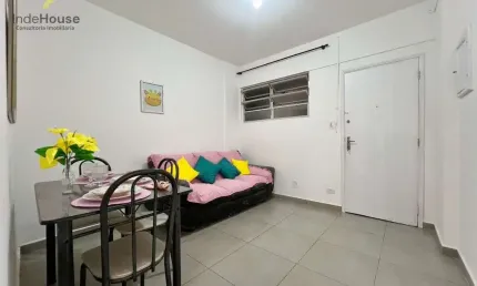 APARTAMENTO NA AVIAÇÃO – 1 DORMITÓRIO, 1 VAGA, PRÓXIMO À PRAIA! PG/SP