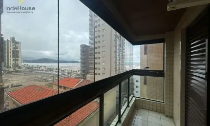 Apartamento 2 dorms c/ suíte, sacada gourmet e 92m² na aviação, praia grande sp
