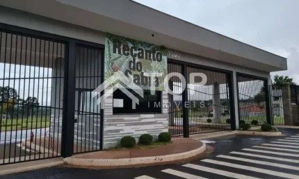 Terreno em condomínio fechado à venda no Residencial Samambaia, São Carlos 