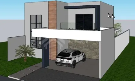 Casa em condomínio fechado com 3 quartos à venda no Residencial Samambaia, São Carlos , 196 m2 por R$ 600.000