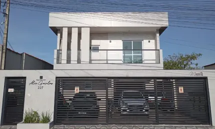 Casa em condomínio fechado com 2 quartos à venda na Avenida Ministro Marcos Freire, Vila Antártica, Praia Grande