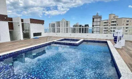 Apartamento com 1 dormitório à venda, 50 m² por R$ 325.000,00 - Caiçara - Praia Grande/SP