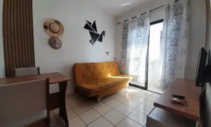 Apartamento com 1 dormitório à venda, 42 m² por R$ 215.000,00 - Vila Guilhermina - Praia Grande/SP