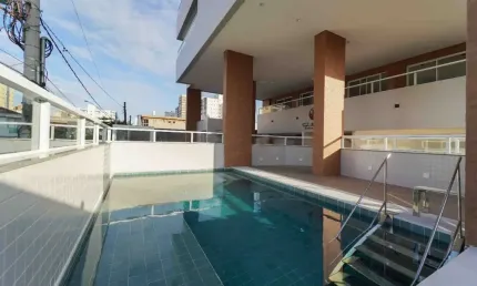 Apartamento com 2 dormitórios à venda, 73 m² por R$ 425.000,00 - Vila Guilhermina - Praia Grande/SP