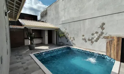 Casa com 4 dormitórios à venda, 127 m² por R$ 1.739.000,00 - Vila Caiçara - Praia Grande/SP