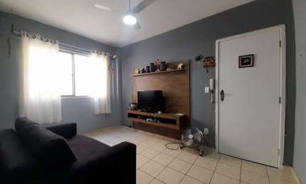 Apartamento com 1 dormitório para alugar, 42 m² por R$ 2.000,02/mês - Vila Guilhermina - Praia Grande/SP