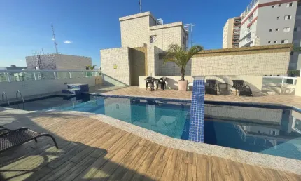 Apartamento com 2 dormitórios à venda, 83 m² por R$ 580.000 - Vila Guilhermina - Praia Grande/SP