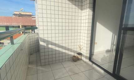 Apartamento com 2 dormitórios para alugar, 50 m² por R$ 2.200/mês - Boqueirão - Praia Grande/SP