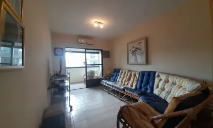 Apartamento com 2 dormitórios para alugar, 90 m² por R$ 3.200,02/mês - Tupi - Praia Grande/SP
