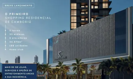 Apartamento com 2 quartos à venda na Avenida Santa Catarina, Tabuleiro, Camboriú