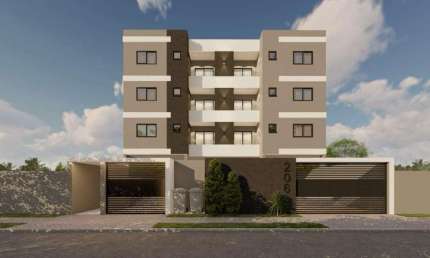 Apartamento com 2 dormitórios à venda, 48 m² por R$ 285.000 - Estância Pinhais - Pinhais/PR