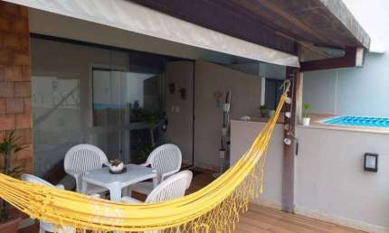 Cobertura duplex vista mar 3 quartos em Rio Vermelho - Salvador - BA