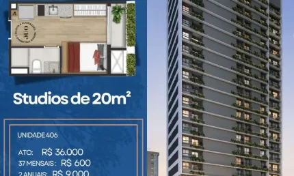 Kitnet / Stúdio à venda na Avenida Jamaris, 326, Planalto Paulista, São Paulo