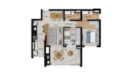 Imóvel para venda com 71 metros quadrados com 2 quartos em santo amaro - são paulo - sp
