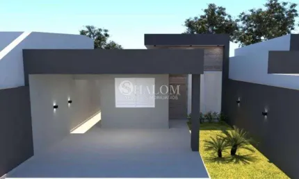 Casa à venda em Maringá, Jardim Munique, com 3 quartos, com 125 m²