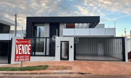 Casa à venda em Maringá, Jardim Munique, com 3 suítes, com 209.59 m²