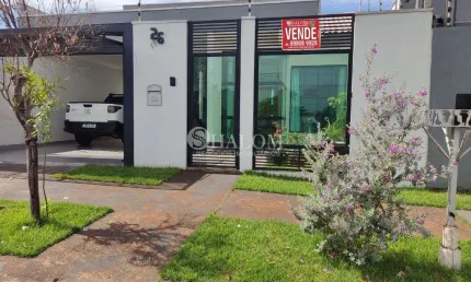 Casa à venda em maringá, jardim oriental, com 3 quartos, com 158 m²