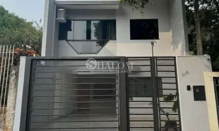 Casa à venda em maringá, jardim santa rosa, com 3 quartos, com 176 m²