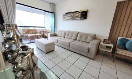 Apartamento para venda possui 99 metros com 3 quartos sendo 1 suíte com 2 vgs - na Madalena - Recife - PE