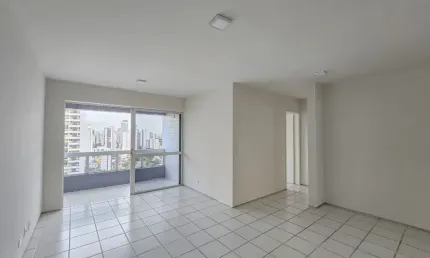 Apartamento para venda possui 98 metros com 3 quartos sendo 1 suíte com 1 vg - em Boa viagem - Recife - PE