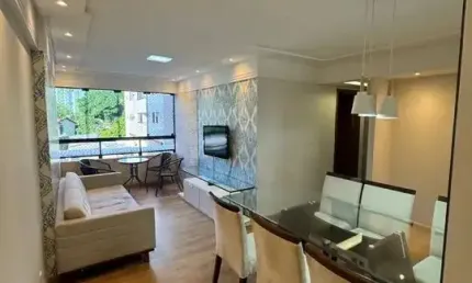 Apartamento venda possui 74 metros com 3 quartos sendo 1 suíte com 1 vg no aflitos - Recife - PE