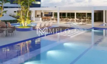 Apartamentos super completos à venda - Edf. Mirante  o Cais - ANDAR ALTO..