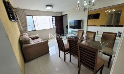 excelente apartamento de 3qts, 1suite, 1vaga, 75m² em Boa  Viagem