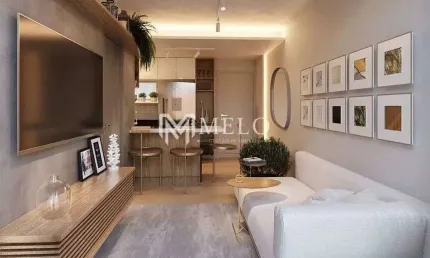 Apartamento com 1 quarto à venda na Avenida Conselheiro Rosa e Silva, Graças, Recife