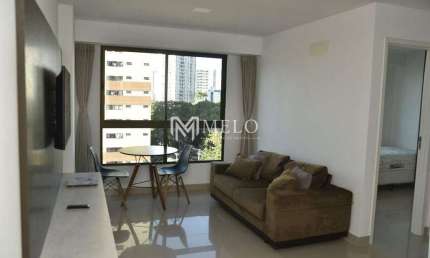 Oportunidade em PARNAMIRIM: 44m², 02qts, 01rotativa/Mobiliado..