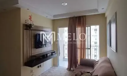 Oportunidade em             :72m², 02qts, 01suite, 01vaga com móveis planejados
