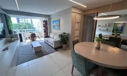 Apartamento para venda em salvador, cidade jardim, 3 dormitórios, 2 suítes, 3 banheiros, 2 vagas