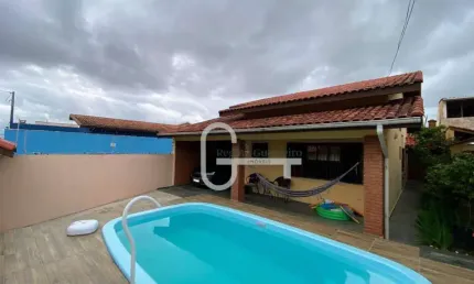 Casa com 3 dormitórios à venda, 117 m² por R$ 450.000,00 - Belmira Novaes - Peruíbe/SP