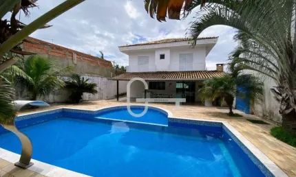 Casa com 4 dormitórios à venda, 225 m² por r$ 1.300.000,00 - balneário stella maris - peruíbe/sp