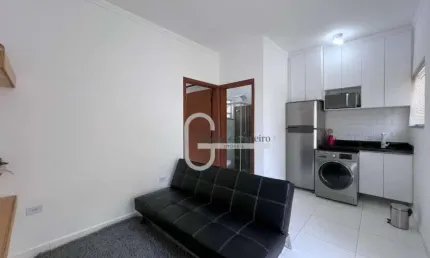 Apartamento com 1 dormitório à venda, 26 m² por r$ 178.000,00 - jardim ribamar - peruíbe/sp