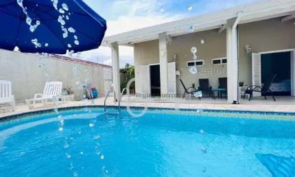 Casa com 4 dormitórios à venda, 236 m² por R$ 1.100.000,00 - Balneário Três Marias - Peruíbe/SP