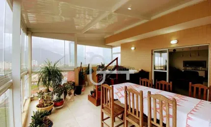 Apartamento com 4 dormitórios à venda, 238 m² por r$ 2.300.000,00 - centro - peruíbe/sp