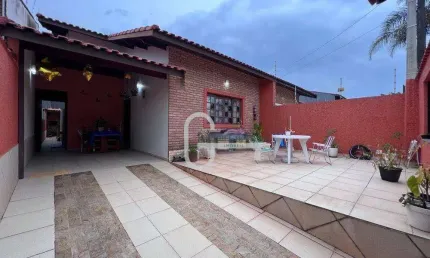 Casa com 3 dormitórios à venda, 107 m² por r$ 450.000,00 - arpoador - peruíbe/sp