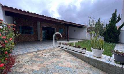 Casa com 3 dormitórios à venda, 142 m² por R$ 550.000,00 - Estância São José - Peruíbe/SP