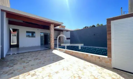 Casa com 2 dormitórios à venda, 96 m² por R$ 480.000,00 - Flora Rica II - Peruíbe/SP