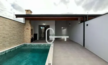 Casa com 2 dormitórios à venda, 85 m² por R$ 400.000,00 - Flora Rica III - Peruíbe/SP
