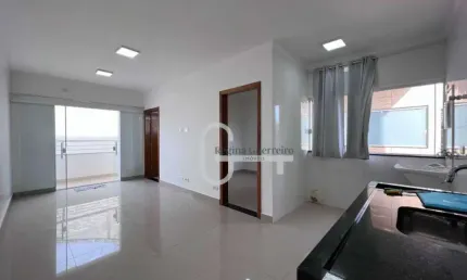 Apartamento com 1 dormitório à venda, 40 m² por r$ 200.000,00 - cidade nova peruibe - peruíbe/sp