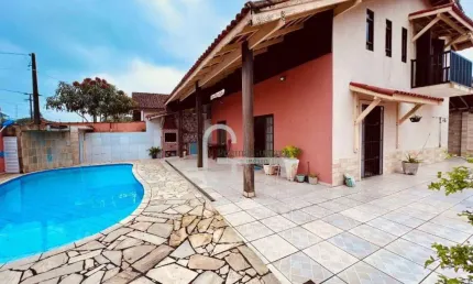 Casa com 3 dormitórios à venda, 140 m² por R$ 590.000,00 - Parque Turístico - Peruíbe/SP