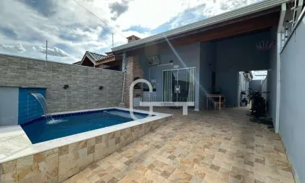Casa com 2 dormitórios à venda, 79 m² por R$ 395.000,00 - Flora Rica II - Peruíbe/SP