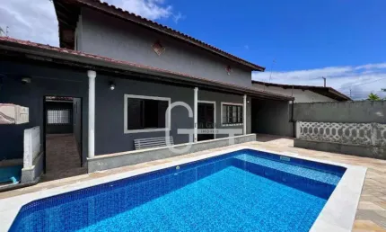 Casa com 3 dormitórios à venda, 112 m² por R$ 550.000,00 - Balneário Florida - Peruíbe/SP
