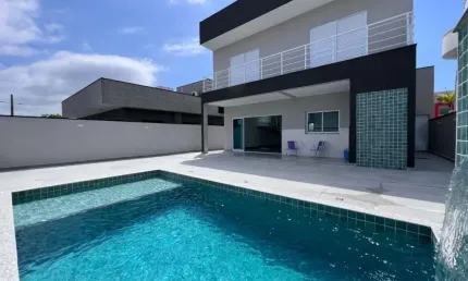 Casa com 3 dormitórios à venda, 227 m² por R$ 1.650.000,00 - Bougainvillee IV - Peruíbe/SP
