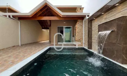 Casa com 2 dormitórios à venda, 82 m² por R$ 429.000,00 - Flora Rica II - Peruíbe/SP