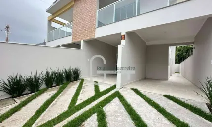 Casa com 2 dormitórios à venda, 96 m² por r$ 430.000,00 - balneário stella maris - peruíbe/sp