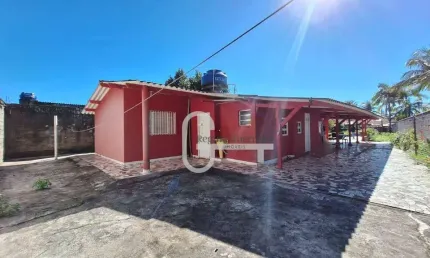 Casa com 3 dormitórios à venda, 105 m² por r$ 350.000,00 - balneário josedy - peruíbe/sp