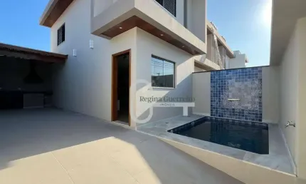 Casa com 2 dormitórios à venda, 44 m² por r$ 450.000,00 - cidade nova peruibe - peruíbe/sp